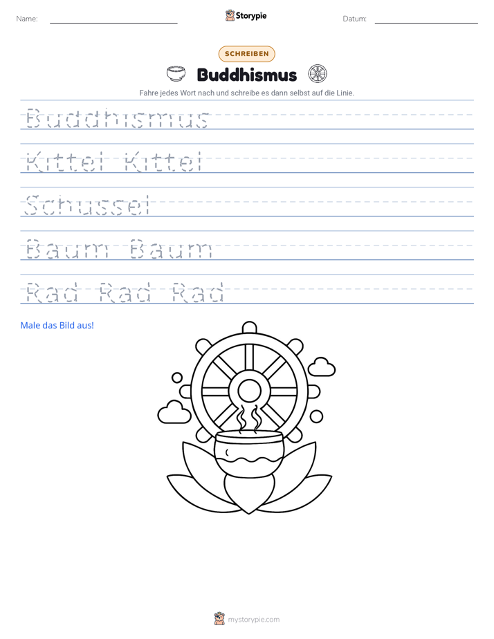 Schreibübung