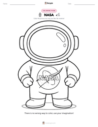 NASA printable worksheet preview