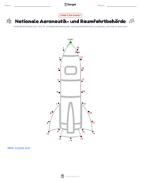 Nationale Aeronautik- und Raumfahrtbehörde druckbare Arbeitsblatt Vorschau