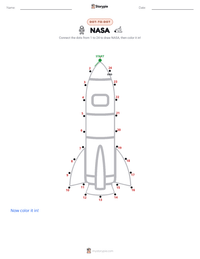 NASA printable worksheet preview