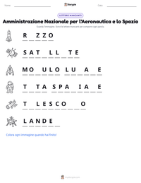 Anteprima della scheda stampabile di Amministrazione Nazionale per l'Aeronautica e lo Spazio