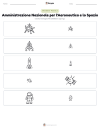 Anteprima della scheda stampabile di Amministrazione Nazionale per l'Aeronautica e lo Spazio