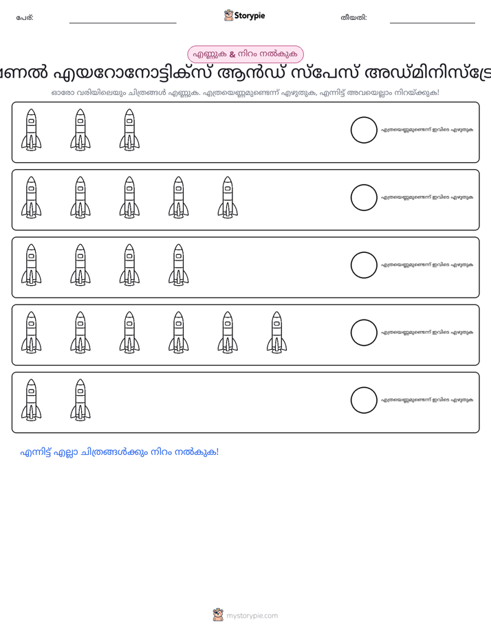 എണ്ണവും നിറവും
