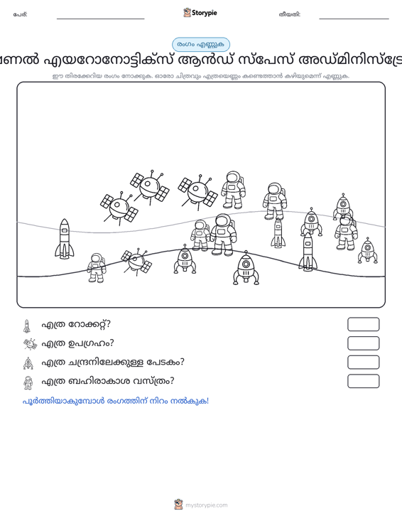 എണ്ണുന്ന ദൃശ്യങ്ങൾ