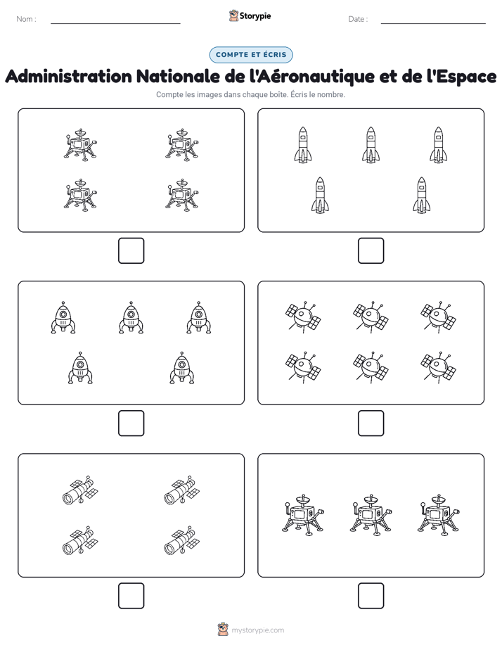 Compter & Écrire