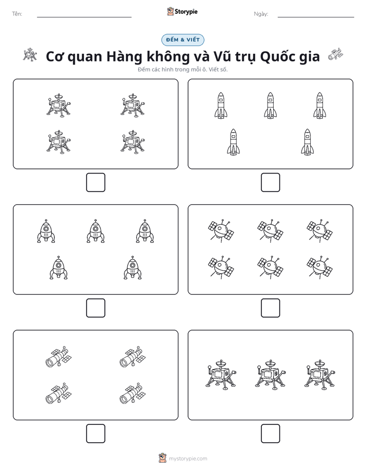 Đếm & Viết