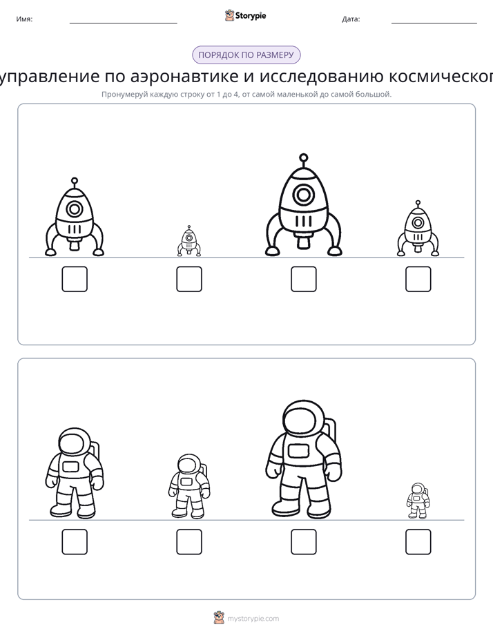 Размеры в порядке