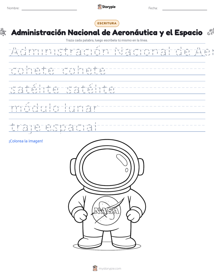 Práctica de Escritura