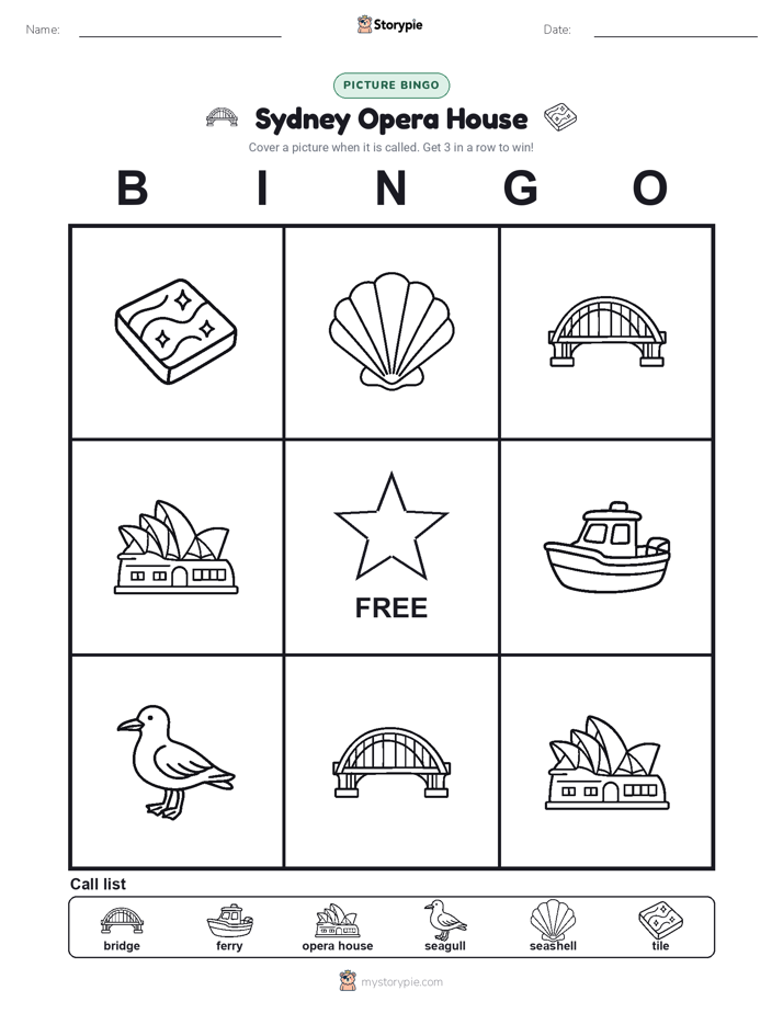 Picture Bingo