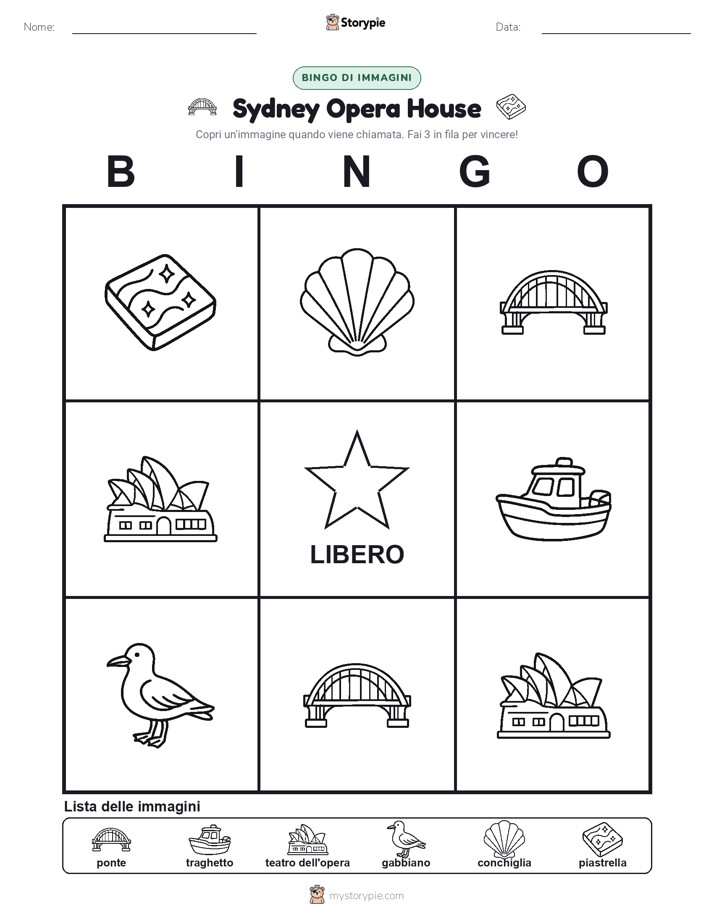 Bingo delle Immagini