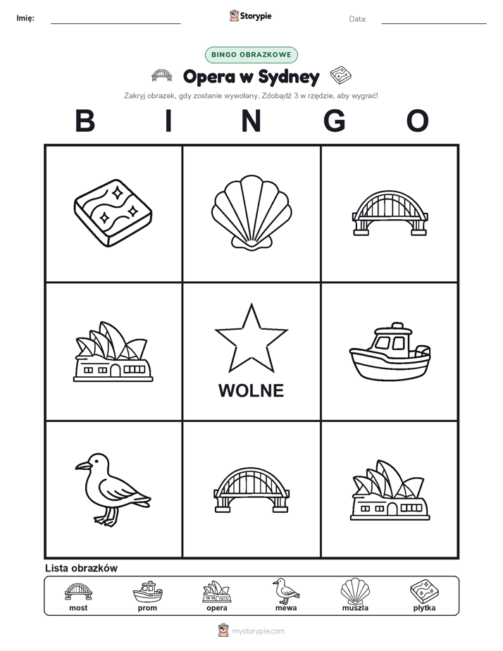 Bingo obrazkowe