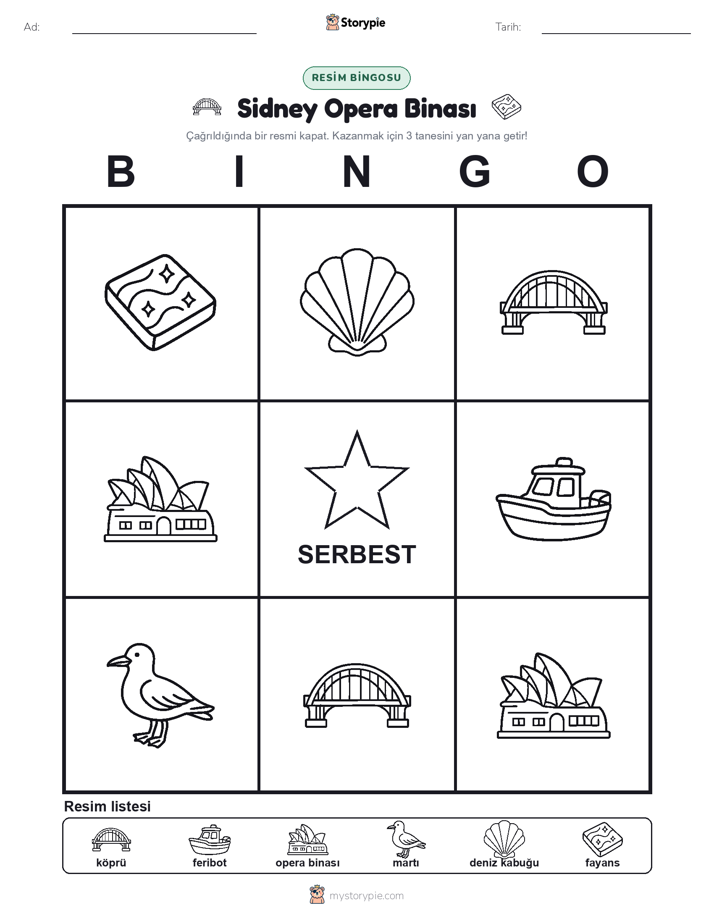 Resim Bingo