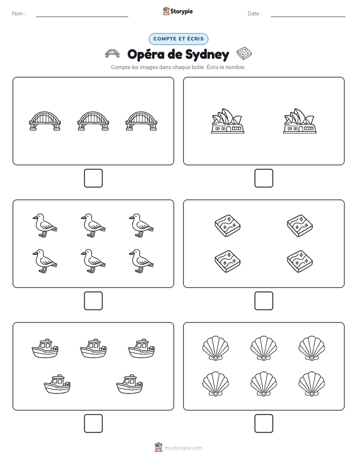 Compter & Écrire