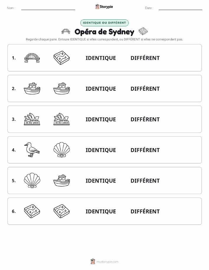Identique ou Différent