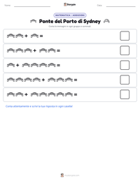 Anteprima della scheda stampabile di Ponte del Porto di Sydney