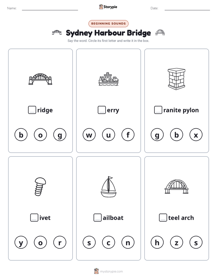 Beginning Sounds