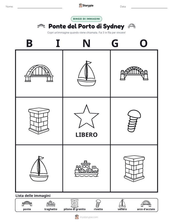 Bingo delle Immagini