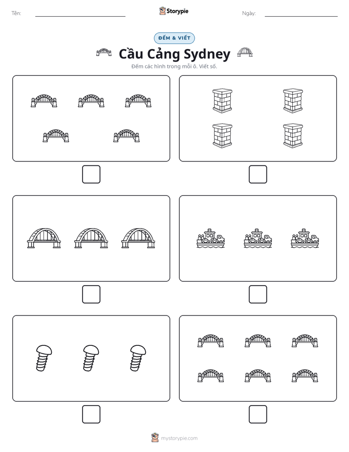 Đếm & Viết