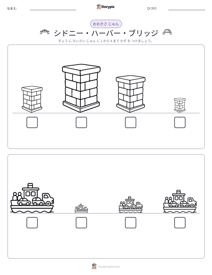 サイズ順