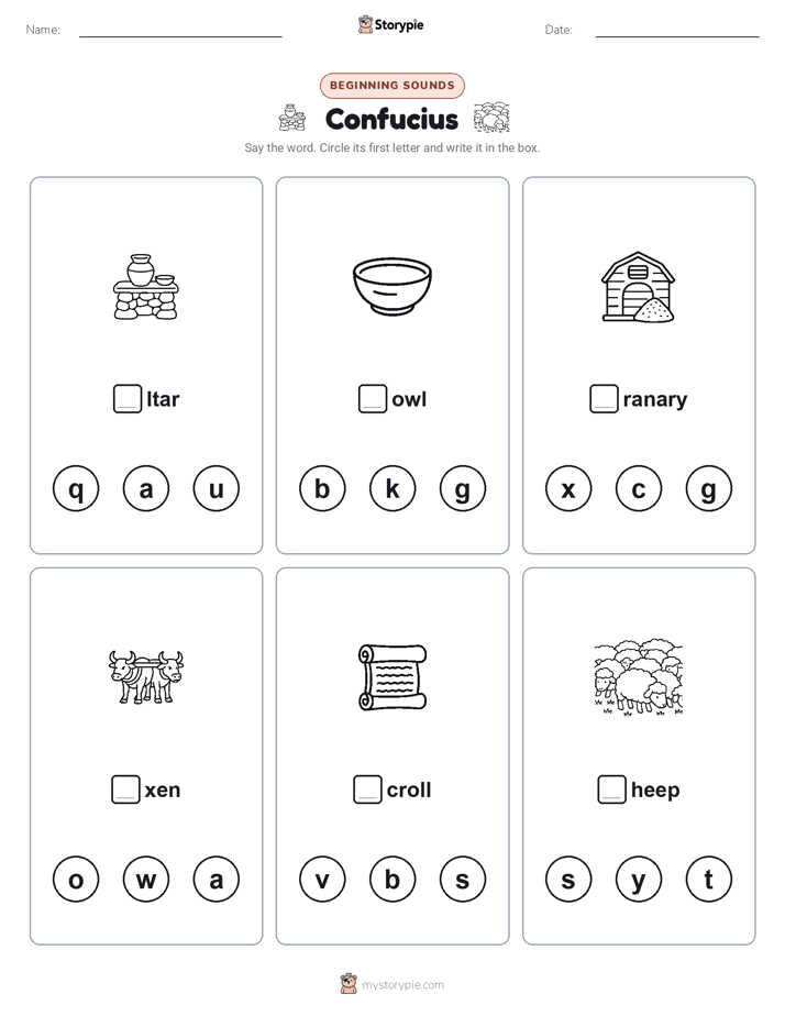 Beginning Sounds