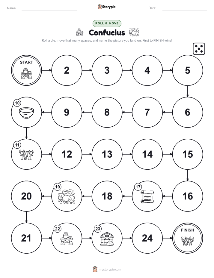 Roll & Move Game