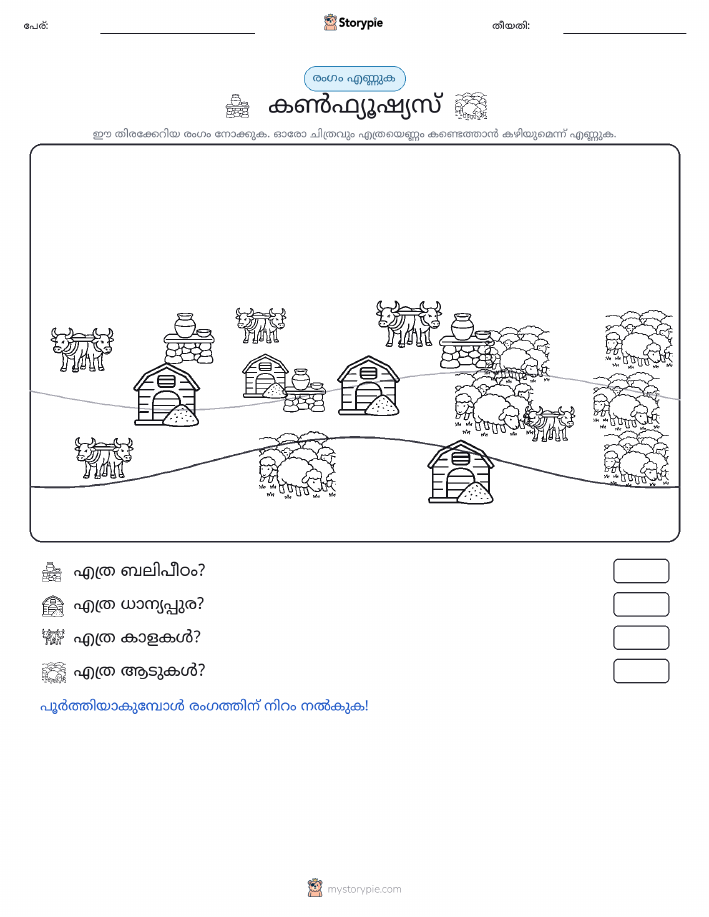 എണ്ണുന്ന ദൃശ്യങ്ങൾ