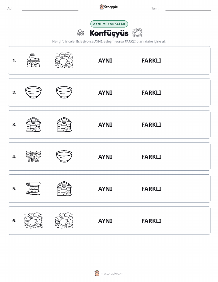 Aynı mı Farklı mı