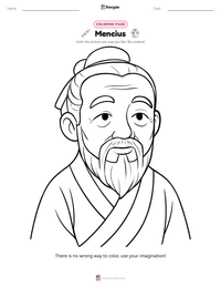 Mencius printable worksheet preview