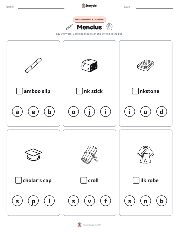 Beginning Sounds