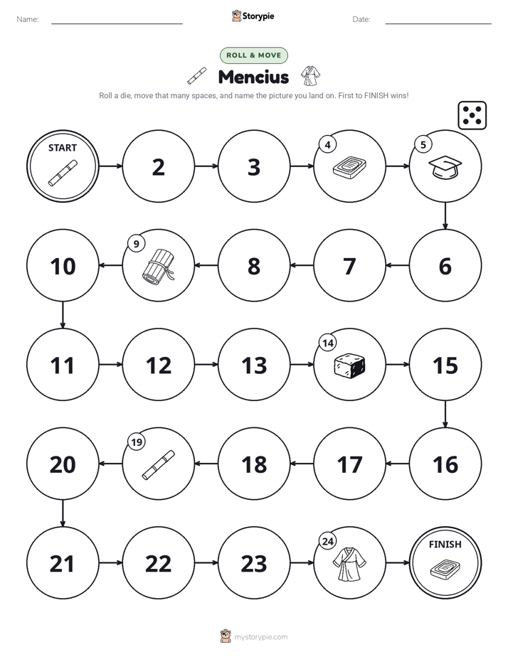 Roll & Move Game