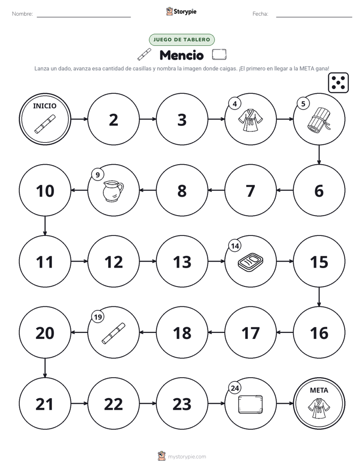 Juego de Rueda y Avanza