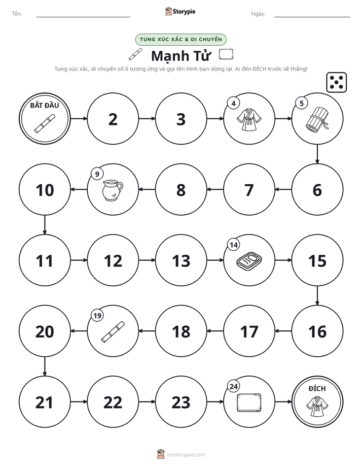 Trò Chơi Cuộn & Di Chuyển