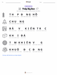 Xem trước tài liệu in sẵn Big Ben