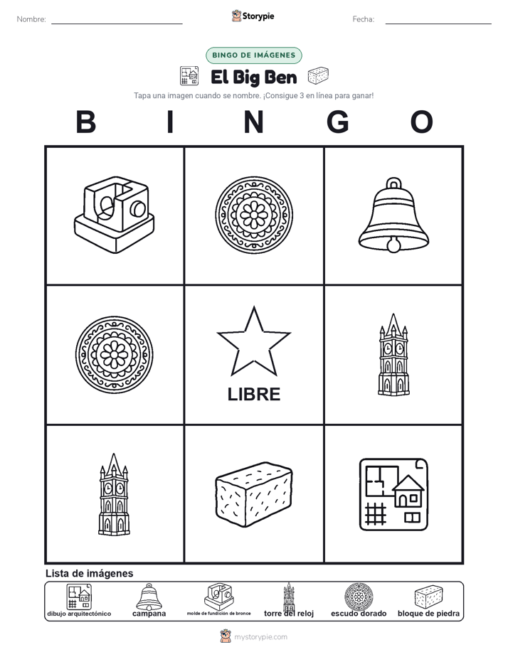 Bingo de Imágenes