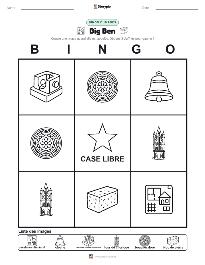 Bingo d'Images