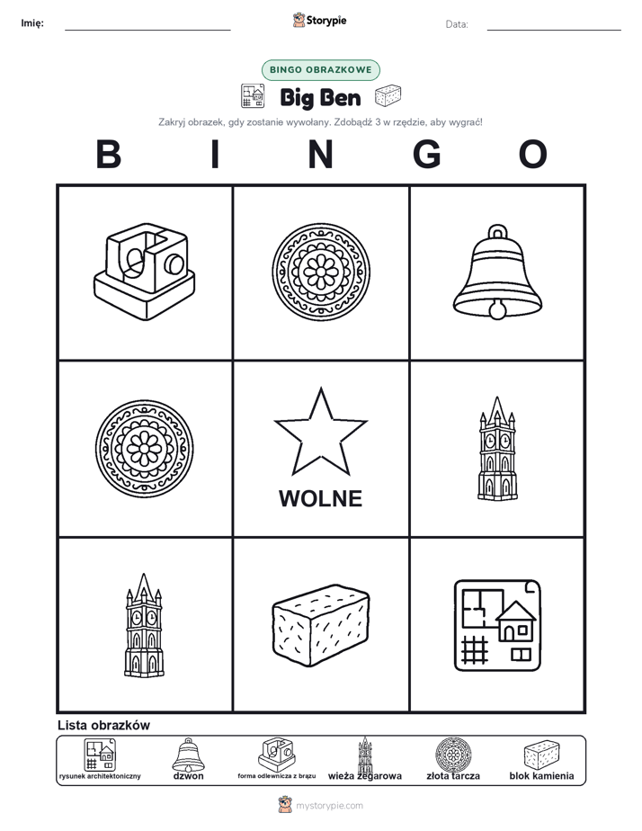 Bingo obrazkowe