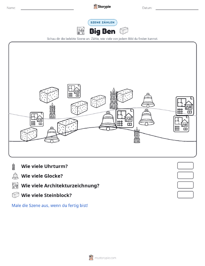 Zähl-Szene