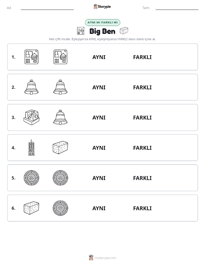 Aynı mı Farklı mı