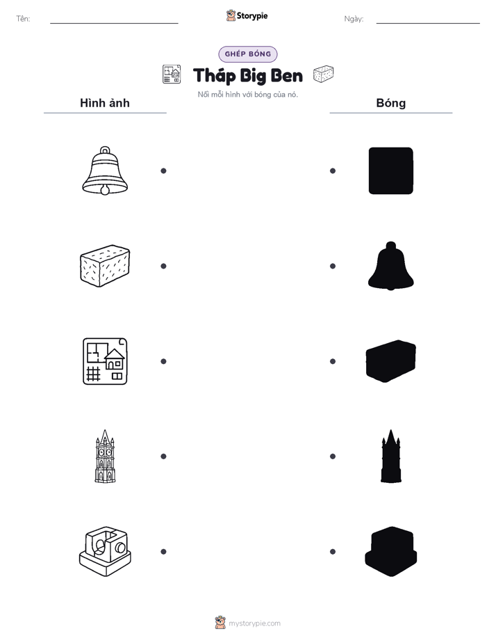 Ghép Hình Bóng