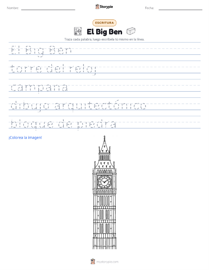 Práctica de Escritura