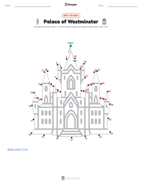Palace of Westminster printable worksheet preview