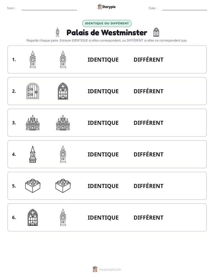 Identique ou Différent