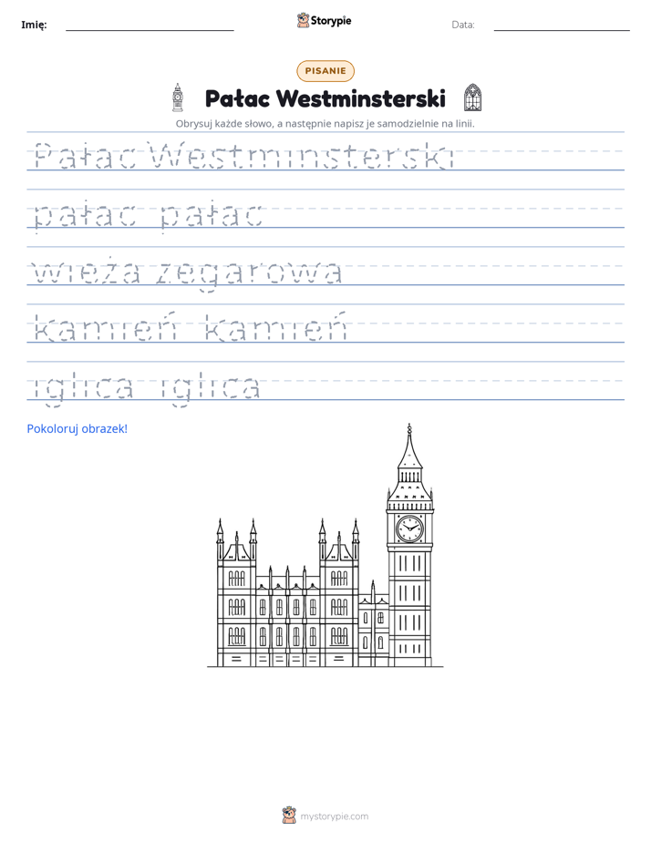 Ćwiczenie Pisania