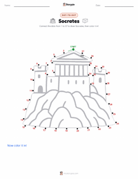 Socrates printable worksheet preview
