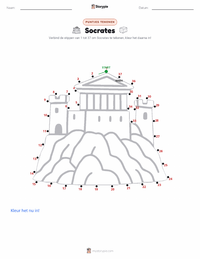 Socrates afdrukbare werkblad voorbeeld