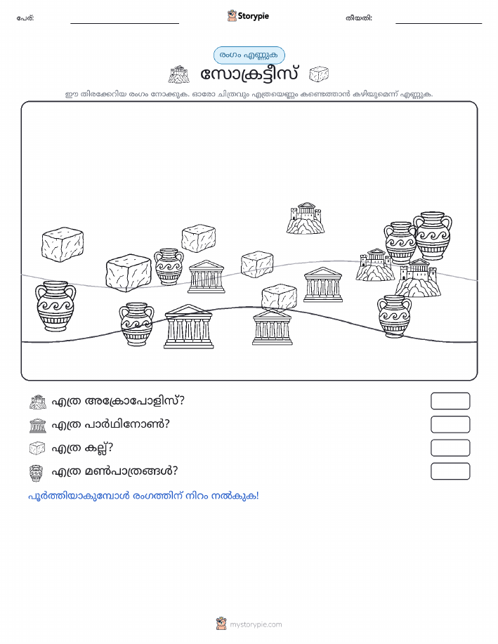 എണ്ണുന്ന ദൃശ്യങ്ങൾ