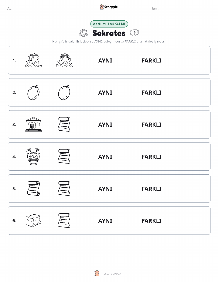 Aynı mı Farklı mı