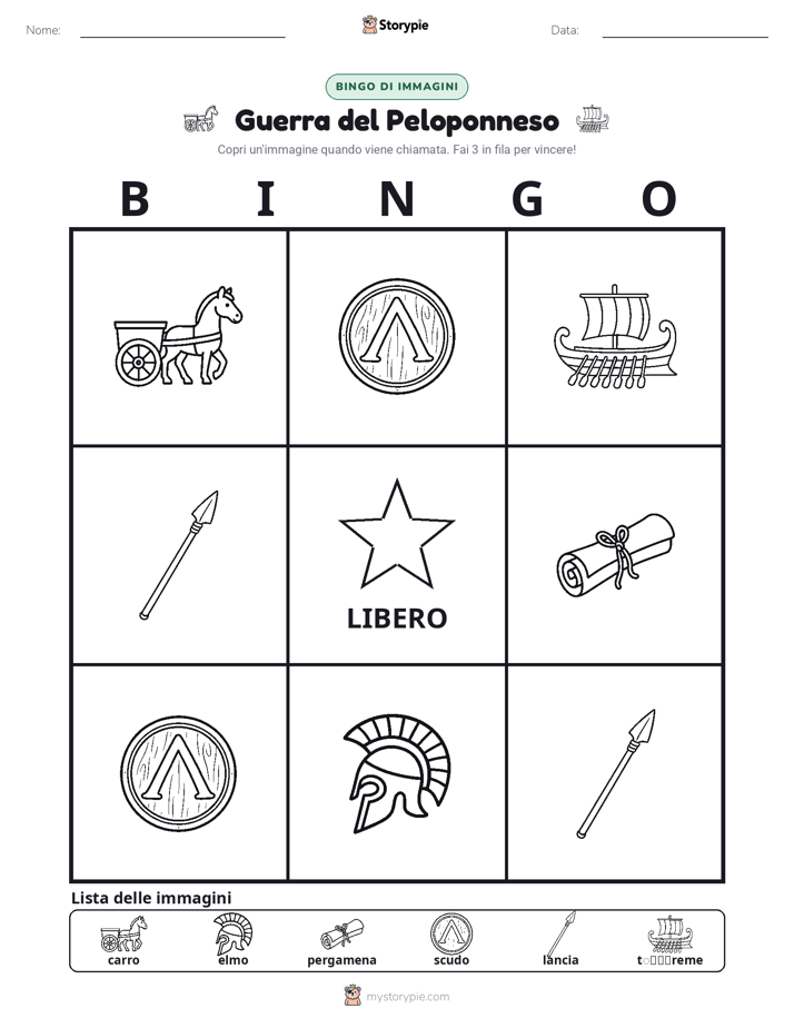 Bingo delle Immagini