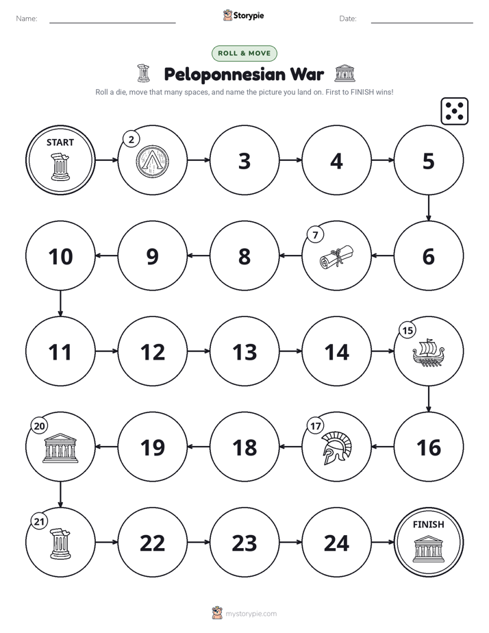 Roll & Move Game