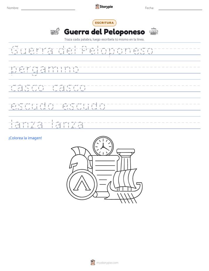 Práctica de Escritura